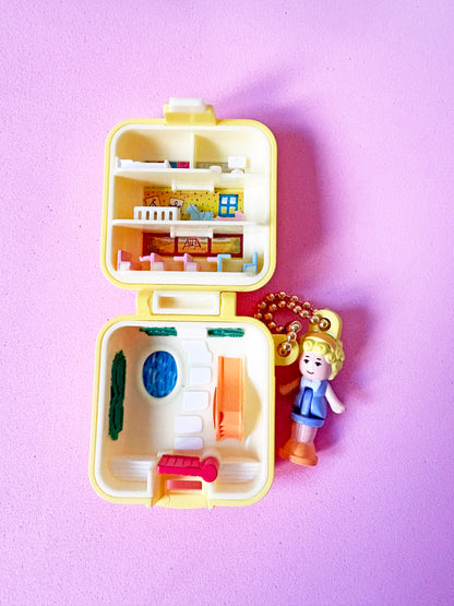 Lote de 4 gashapon llavero mini Polly Pocket