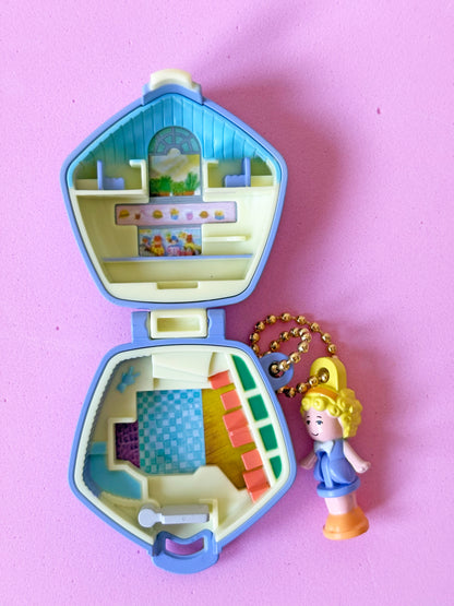 Lote de 4 gashapon llavero mini Polly Pocket