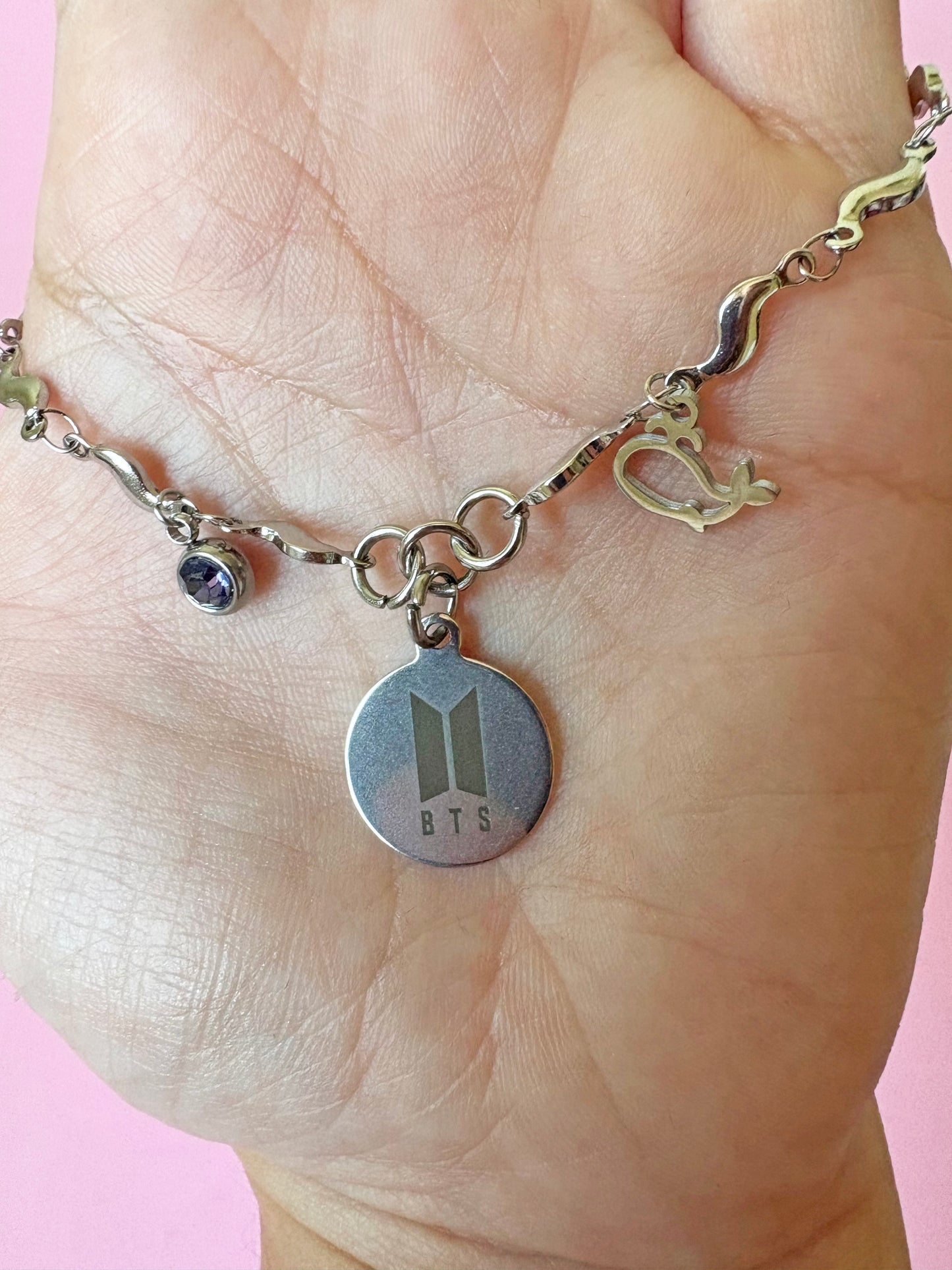 Pulsera acero BTS